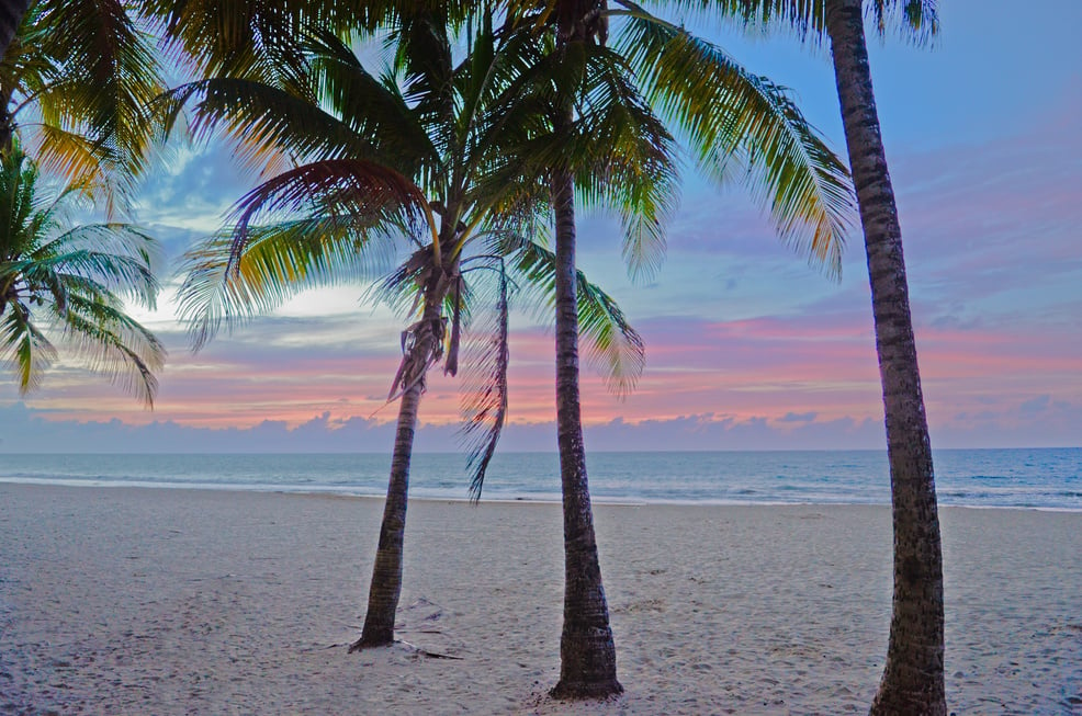 Sunset in Puerto Rico